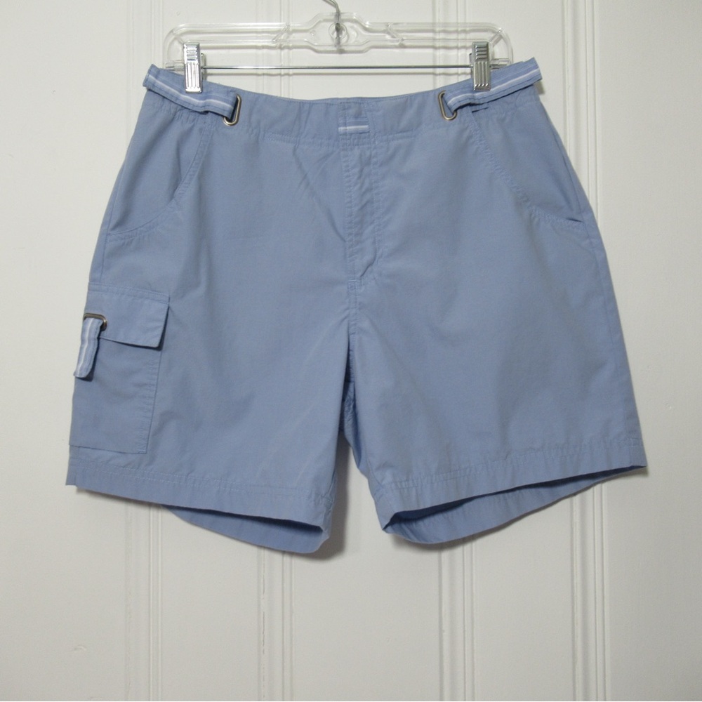 Columbia Light Blue Women's Cargo Shorts